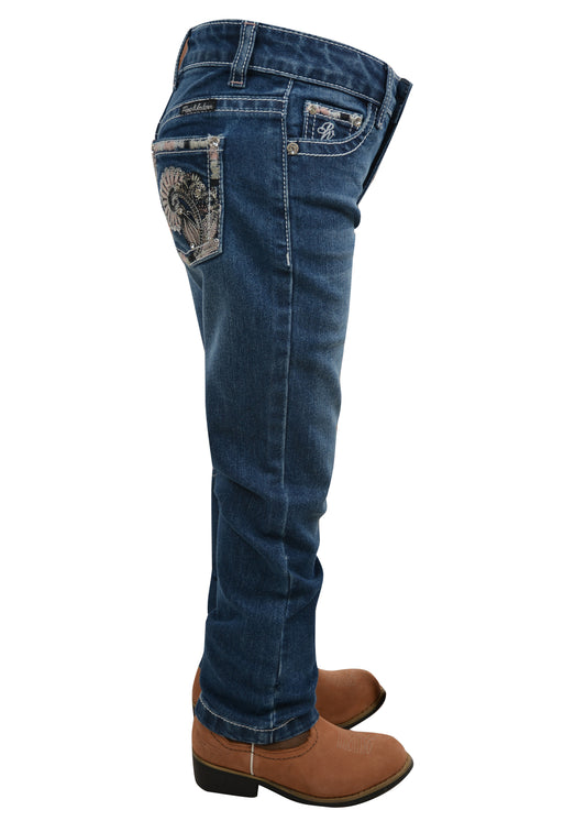 PCP5200420 Pure Western Girls Shailene Slim Leg Jean