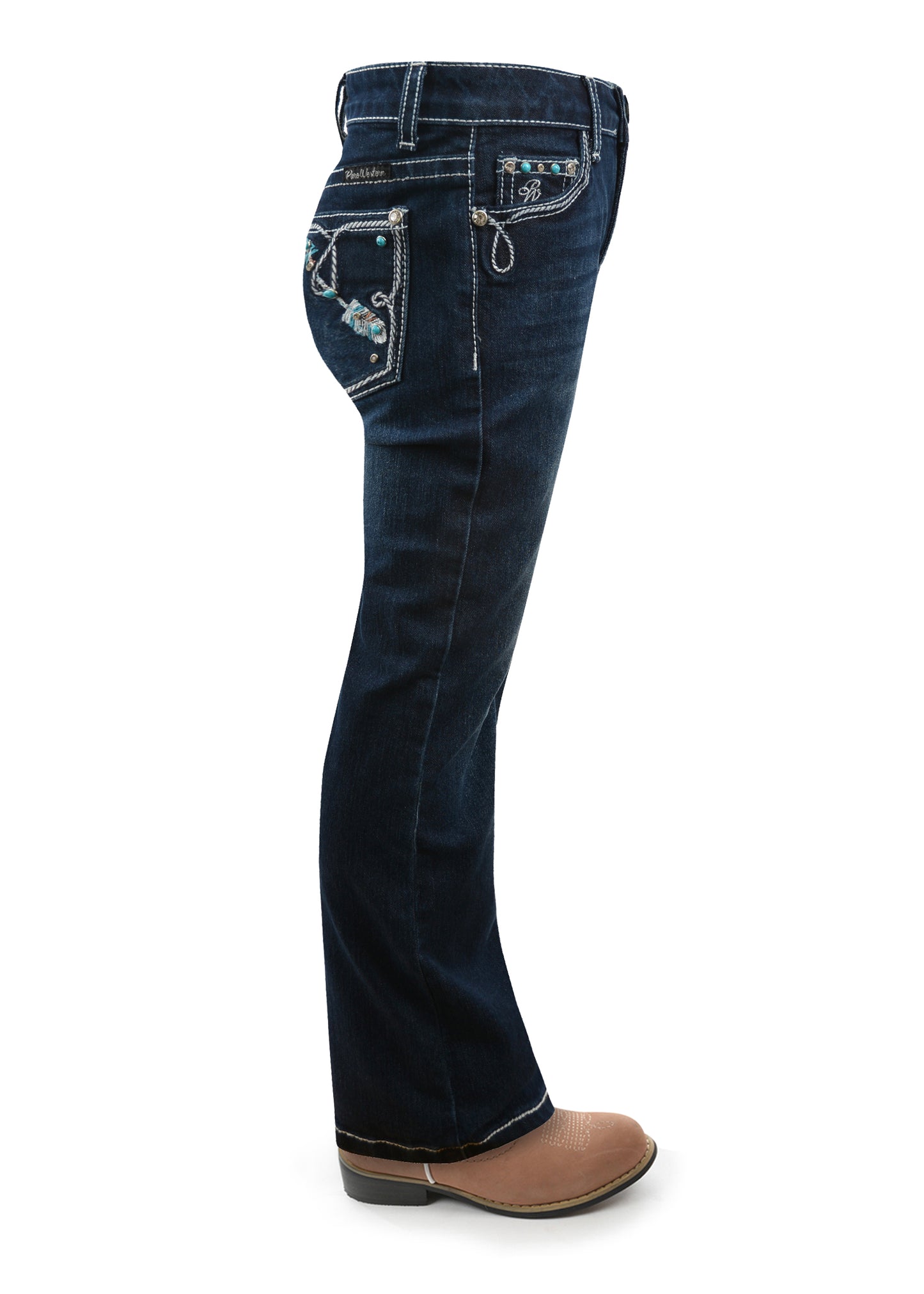 PCP5201573 Pure Western Girls Rhian Boot Cut Jean