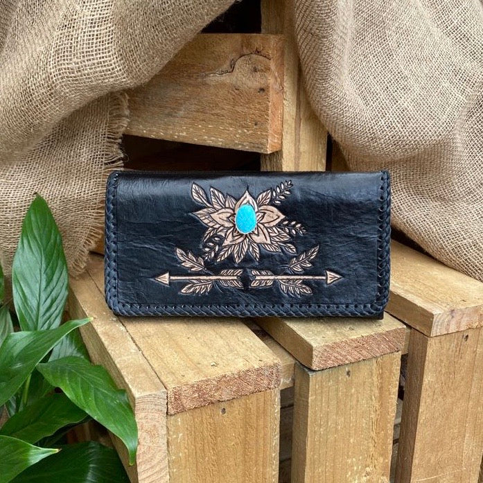 23000 Free Spirit Clutch- Vintage Black