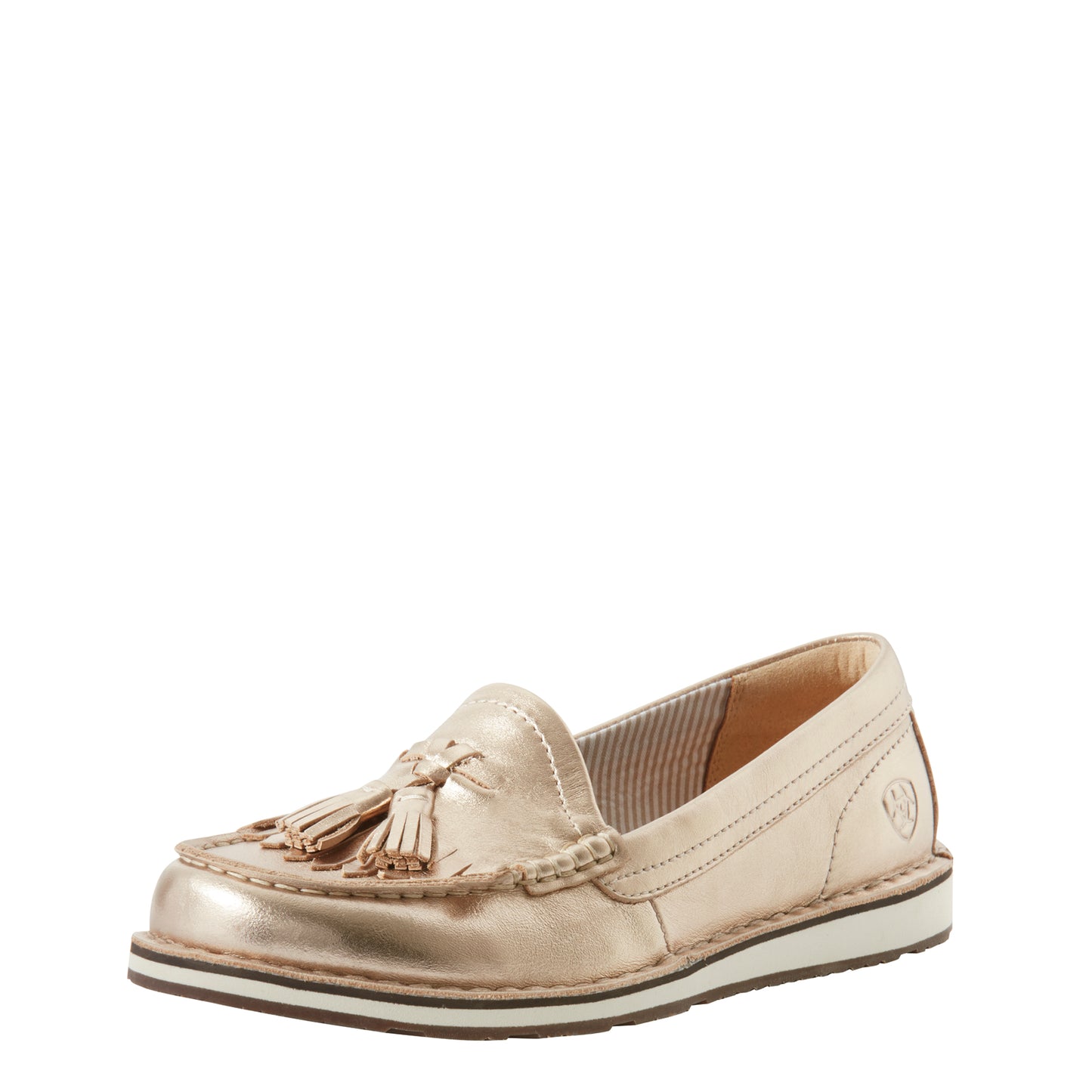 10027169 Ariat Wms Rose Gold Tassel Cruiser