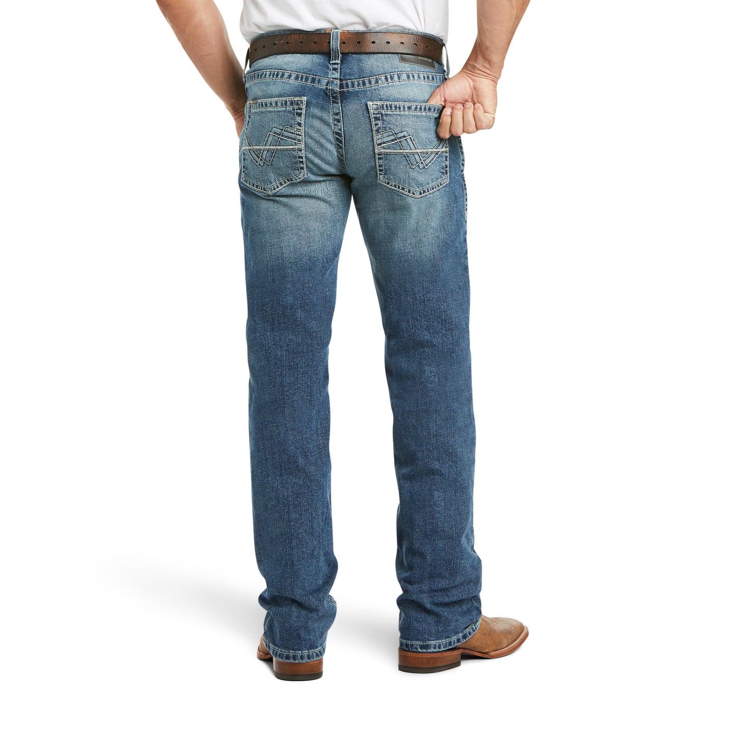 10034635 Ariat Men's M5 Stretch Harper Straight Leg Samwell 32' Leg