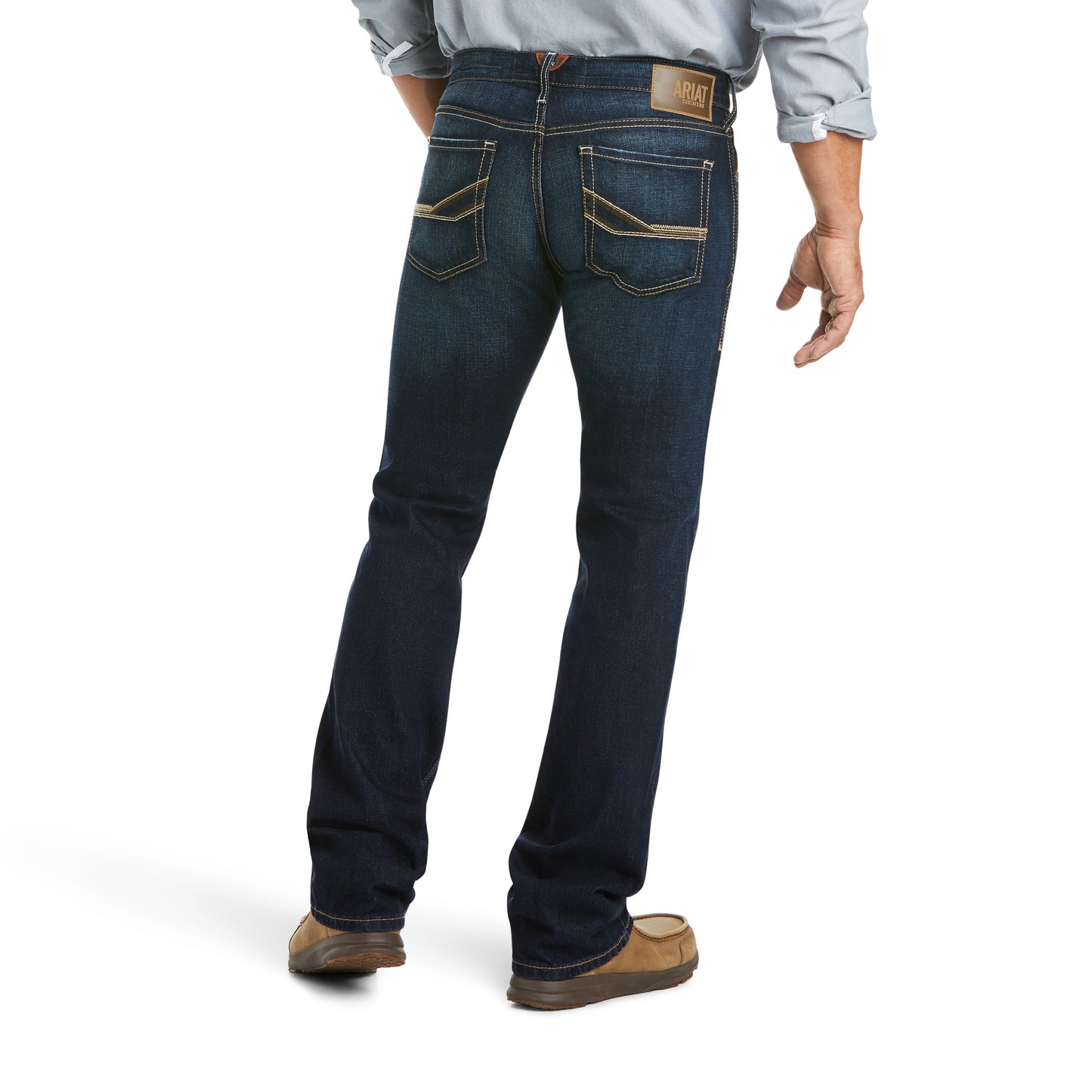 10034676 Ariat Men's M7 Stretch Solano Straight leg Dodge 32' Leg
