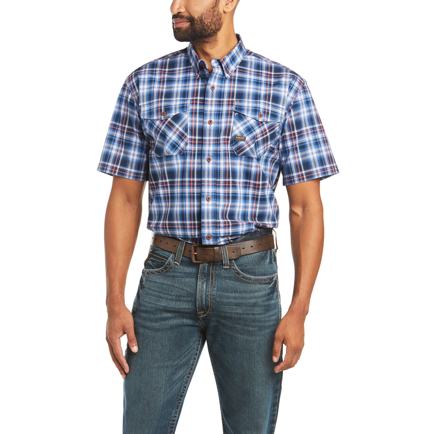 10035298 Ariat Men's Rebar Made Tough Work Shirt