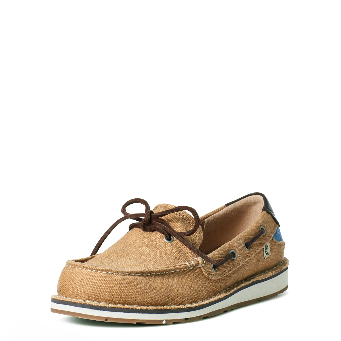 10035873 Ariat Women's Eco Cruiser Shore bound Cognac Canvas