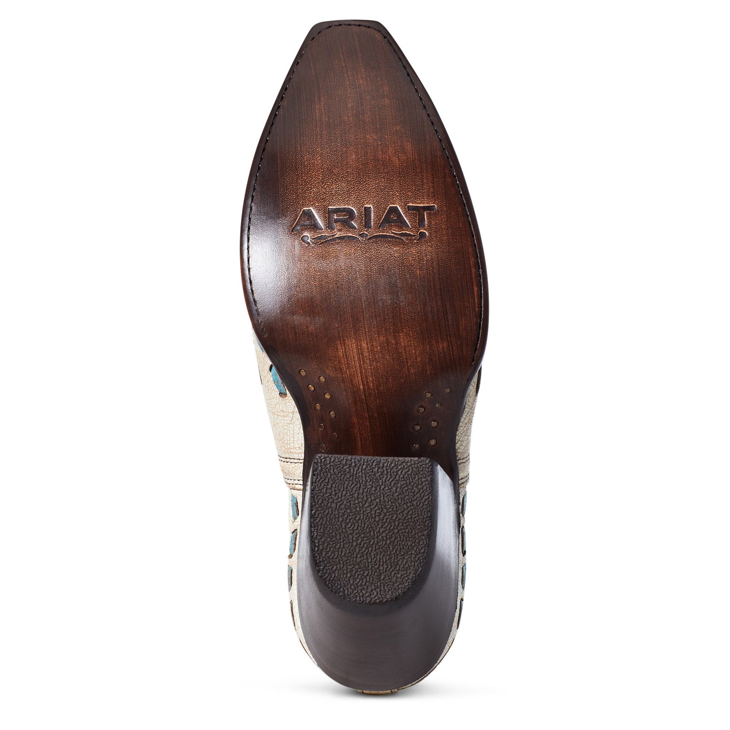 10035972 Ariat Women's Dixon Aztec Crackled White