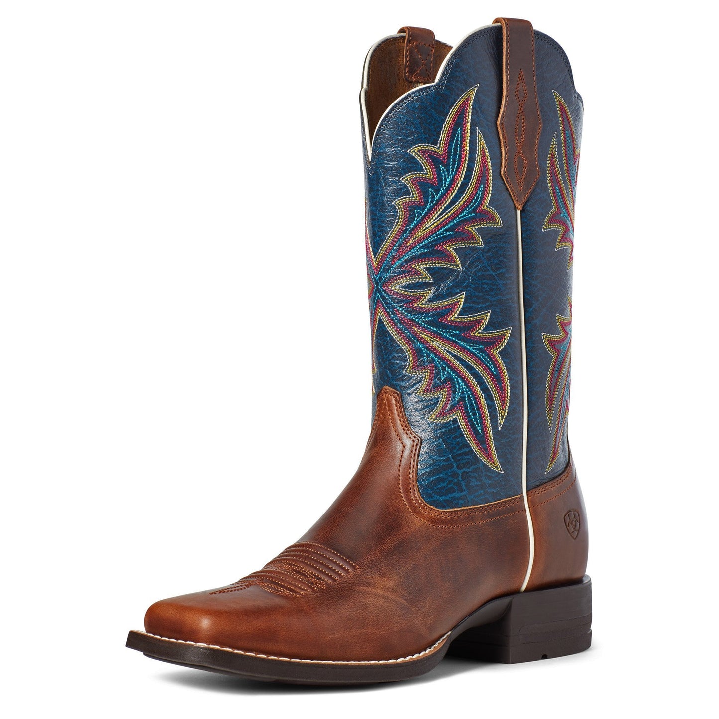 10035986 Ariat Women's West Bound Russet Rebel/Crackle Navy