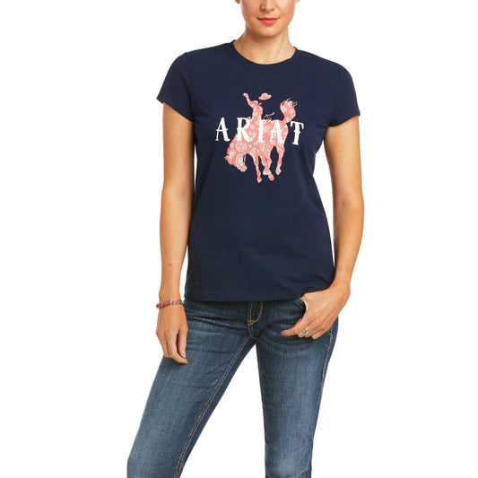 10036192 Ariat Women's Real Unbridled SS Tee