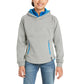 10035016 Ariat Kids 3D Logo Hoodie Heather Grey