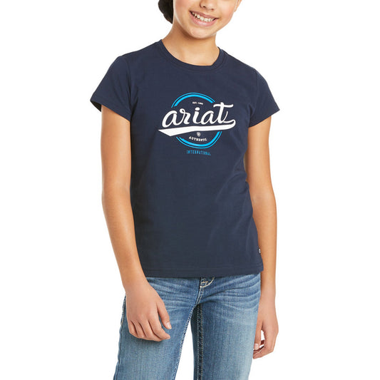 10035271 Ariat Youth Authentic Logo Tee