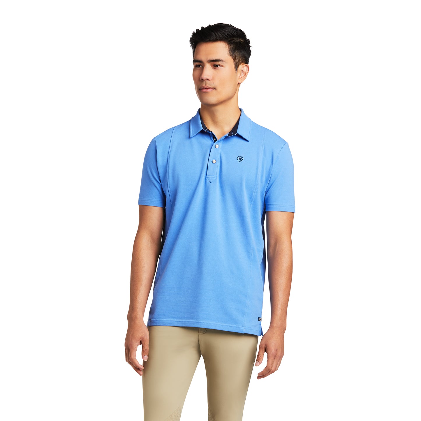 10039497 Ariat Men's Medal SS Polo