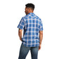 10039686 Ariat Mens Dutch Blue Retro S/S Shirt