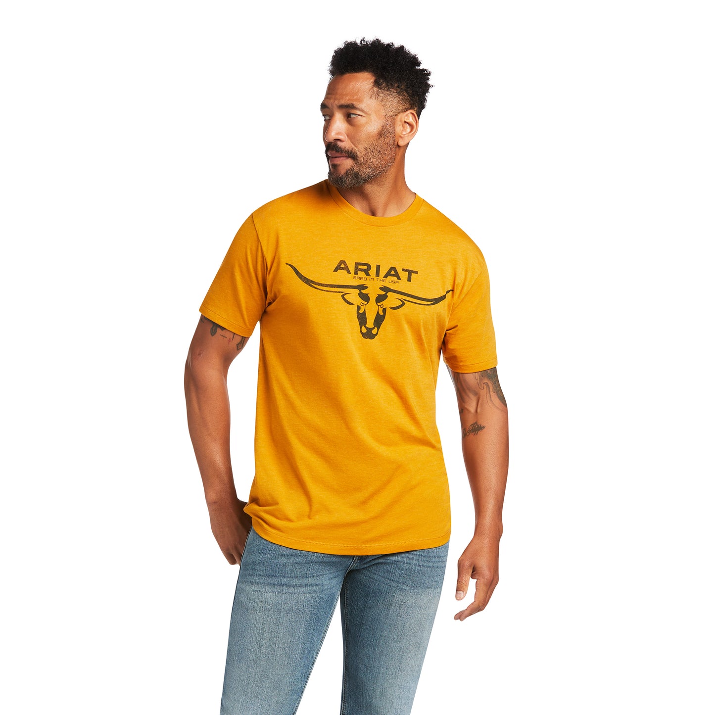 10039926 Ariat Men's Bred in the USA Tee
