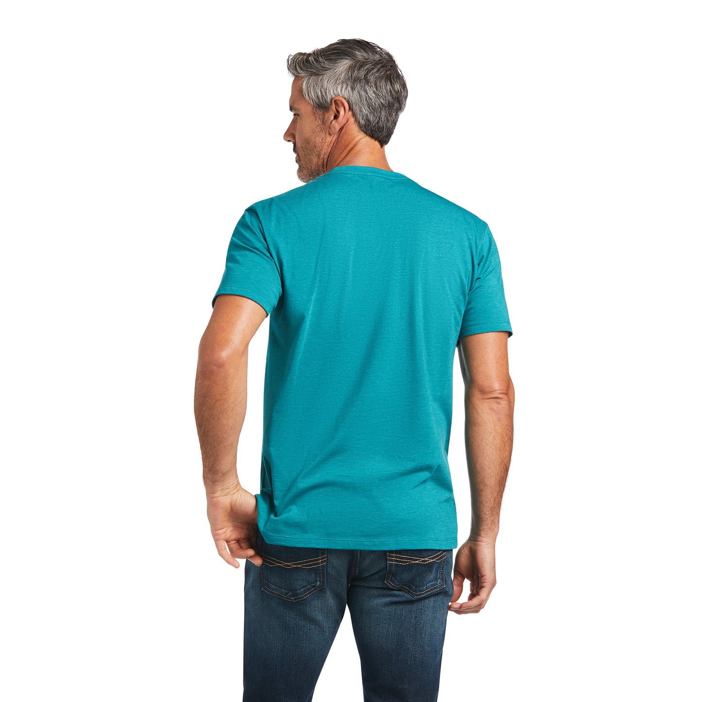 10039944 Ariat Men's Blends SS Tee