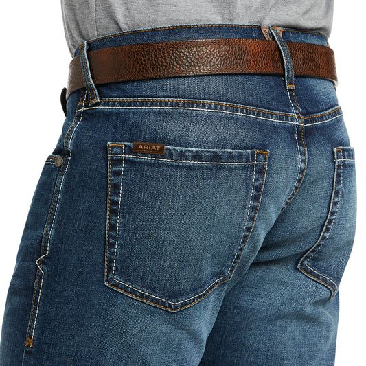 10040124 Ariat Mns M5 Straight Stackable Straight Leg Stretch Madera Heath