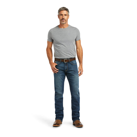 10040124 Ariat Mns M5 Straight Stackable Straight Leg Stretch Madera Heath