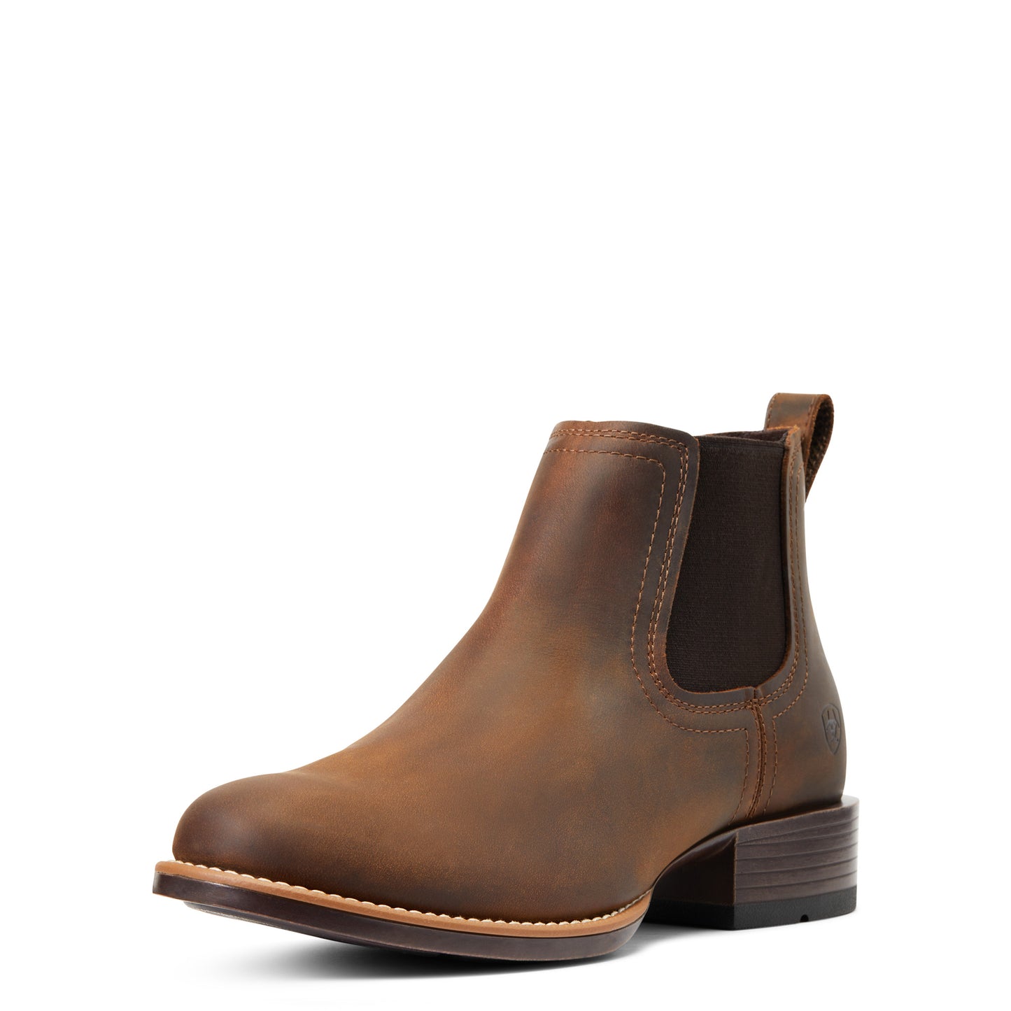 10040374 Ariat Men's Booker Ultra Round Toe Distressed Brown