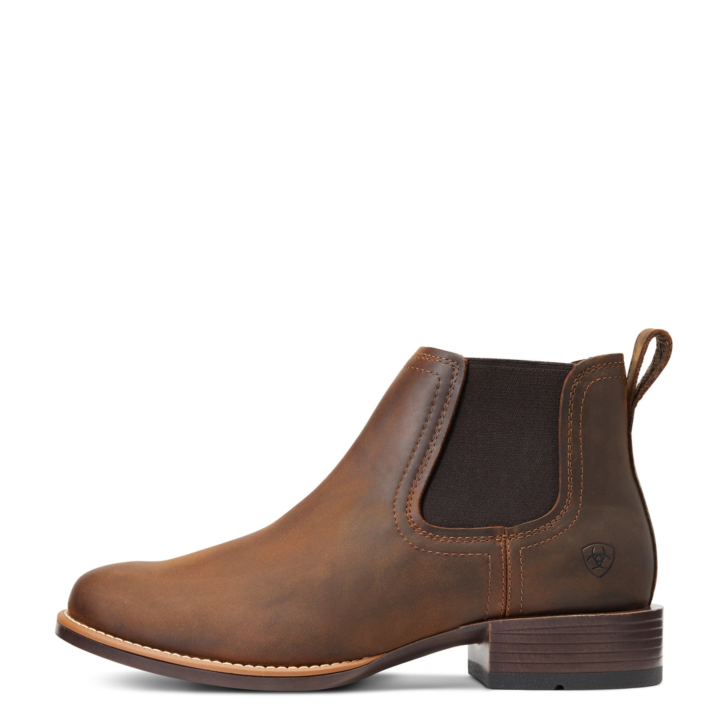 10040374 Ariat Men's Booker Ultra Round Toe Distressed Brown