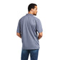 10040655 Ariat Mns Ac SS Polo Folkstone Gray