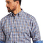 10040715 Ariat Mns Relentless Bakelite Blue LS Shirt