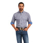 10040715 Ariat Mns Relentless Bakelite Blue LS Shirt