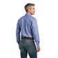 10040723 Ariat Mns Ezrah Fitted LS Shirt Reykjavik Blue