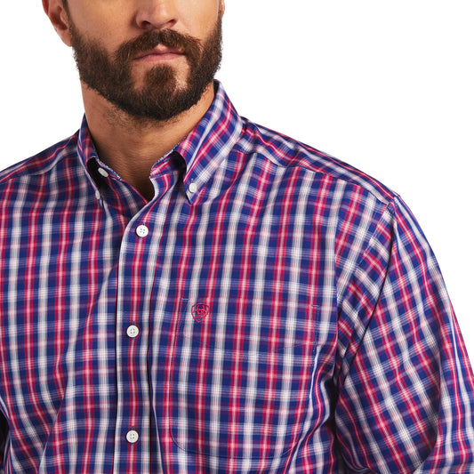 10040784 Ariat Mns Siddharth Class L/S Venus Blue