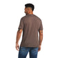 10040866 Ariat Mens Brown Tractor Tee