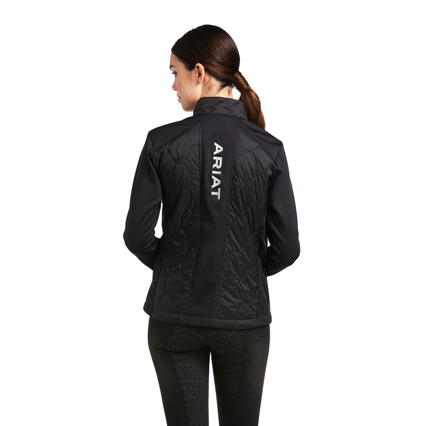 10039218 Ariat Wms Fusion Insulated Jacket Black