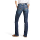 10039603 Ariat Wms Real Perfect Rise Stackable Straight Leg Analise Burnbank