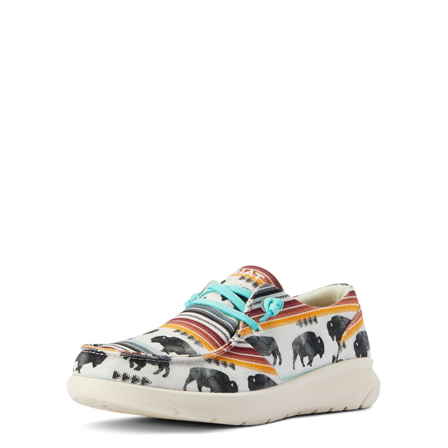 10040306 Ariat Women's Hilo Buffalo Print