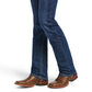 10040801 Ariat Women's Real Perfect Rise Straight Leg Nadia Irvine