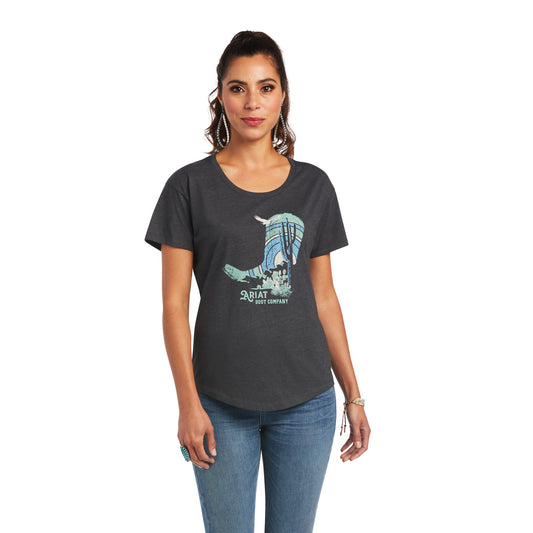 10040963 Ariat Wmns Soaring Boot Tee