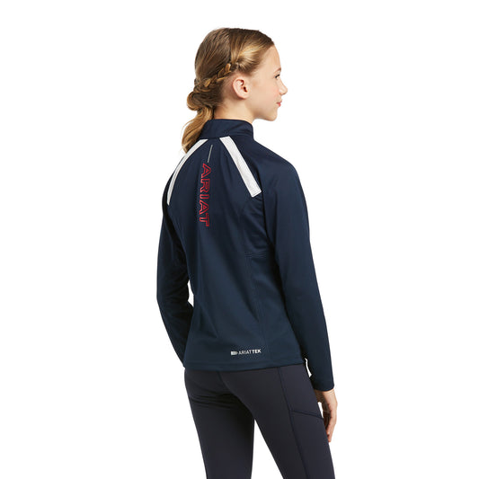10039185 Ariat Youth Sunstopper 2.0 Team Zip LS