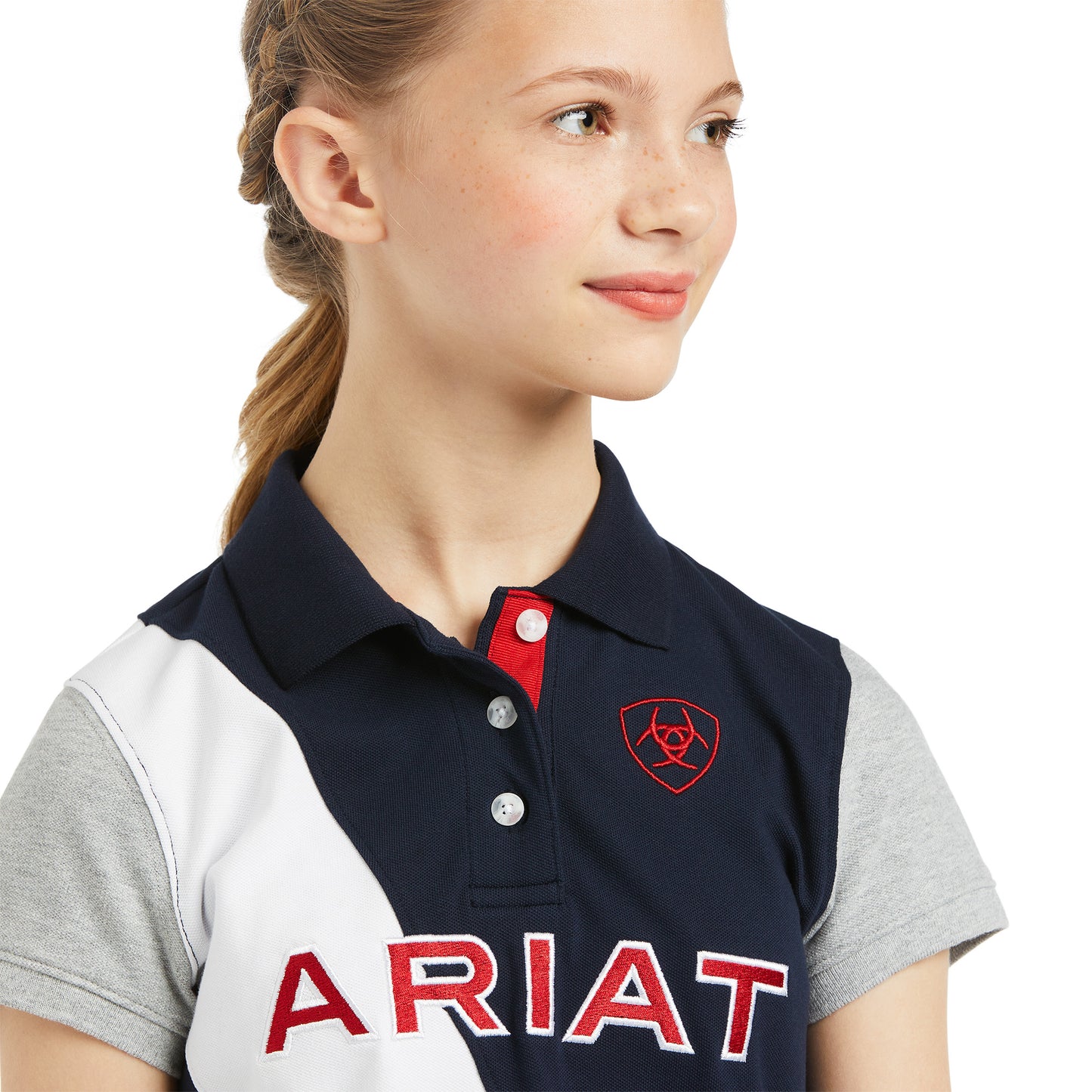 10039376B Ariat Kids Taryn Team Polo