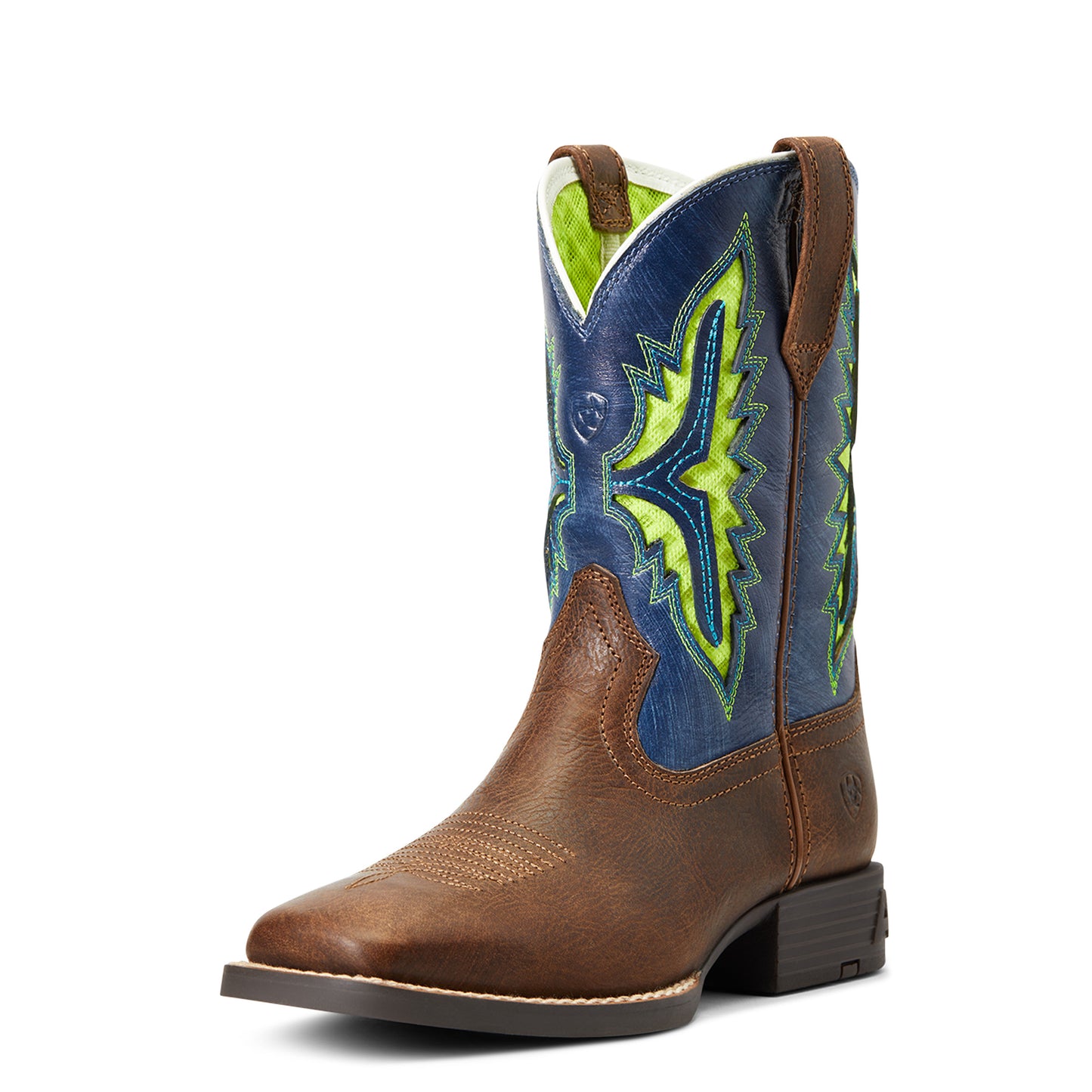 10040332 Ariat Kids Koel Venttek Rowdy Rust/Daring Indigo