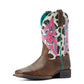 10044405 Ariat Kids Lonestar Rust/ Cow Print