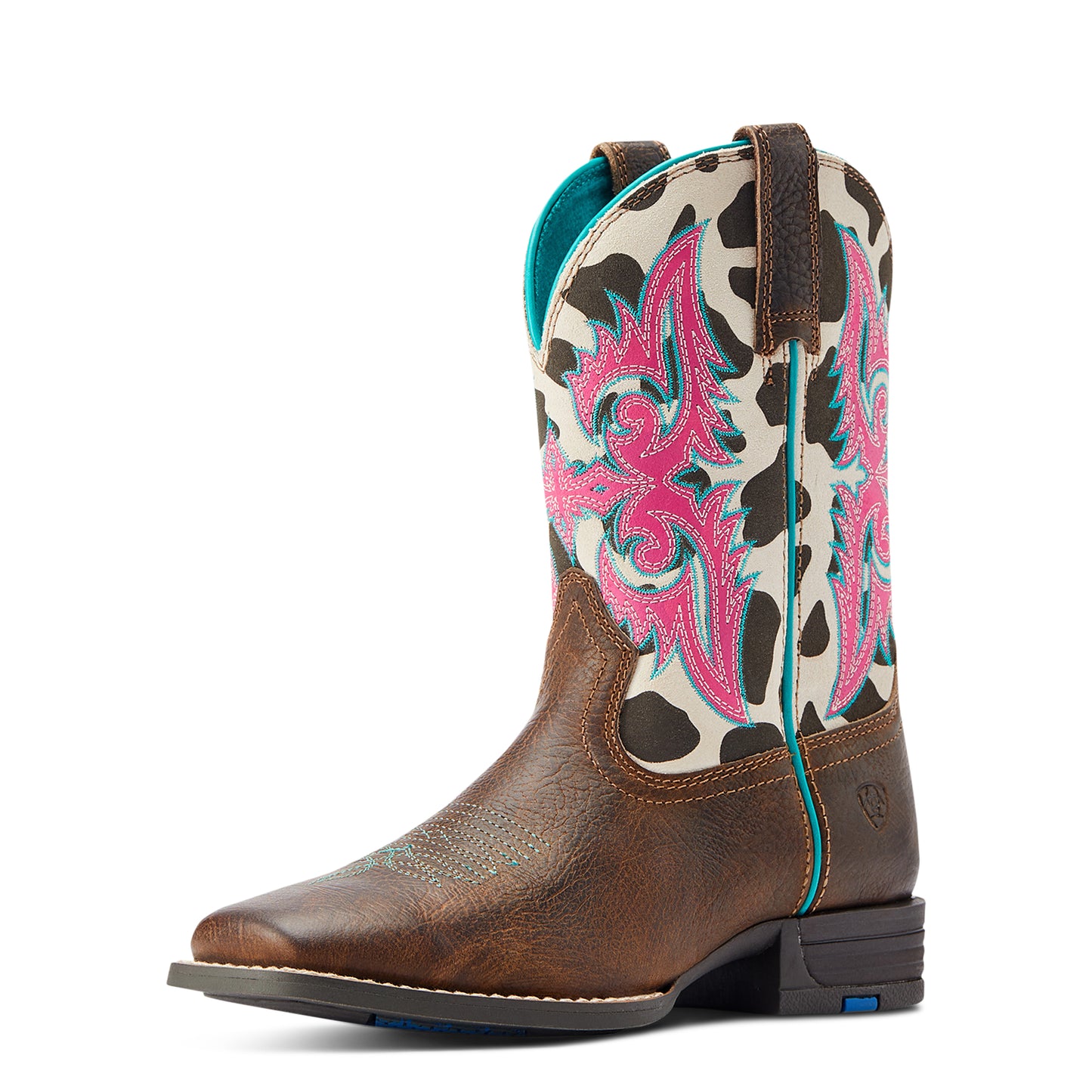 10044405 Ariat Kids Lonestar Rust/ Cow Print