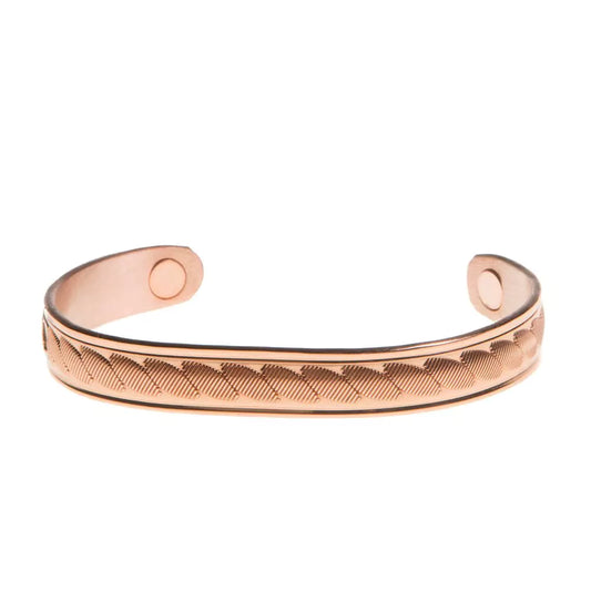 SAB53665 Sabona Rope Copper Magnetic Wrist Band