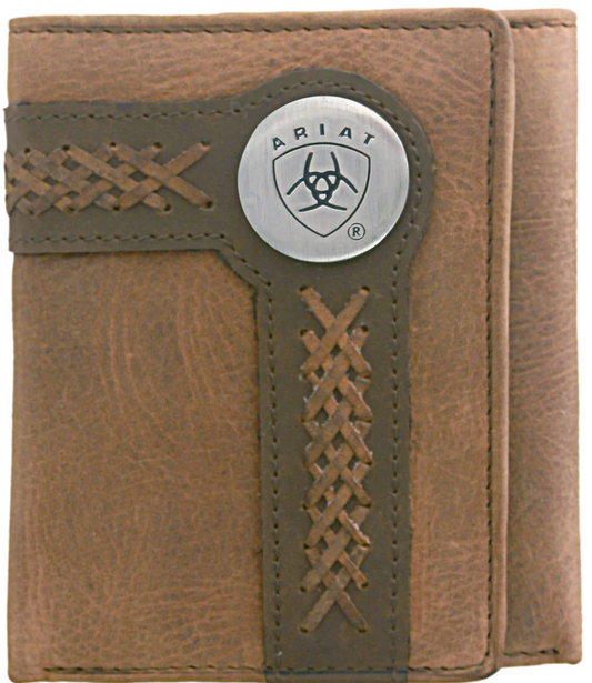 WLT3102A Ariat Mens Tri Fold Wallet