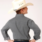 3-30-225-2013 Roper Boys L/S Black Shirt