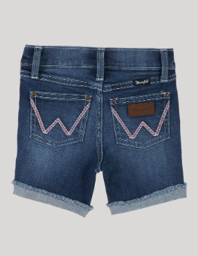 1009GWHUEREG Girls Wrangler Emerson shorts