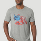 112318439 Wrangler Mens Graphite USA T-Shirt