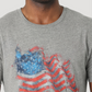 112318439 Wrangler Mens Graphite USA T-Shirt
