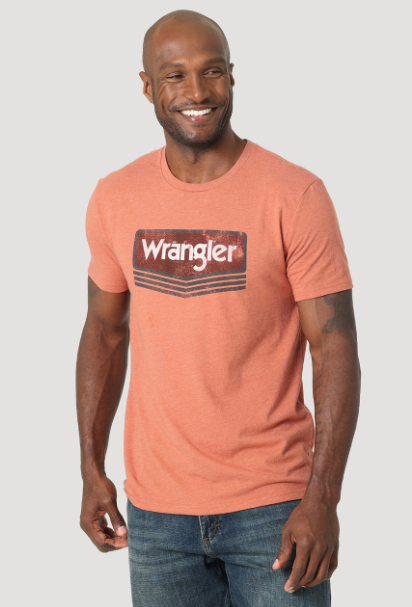 112318440 Wrangler Mens Redwood T-Shirt