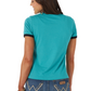 112317132 Wrangler Wmns Teal Bison T-Shirt