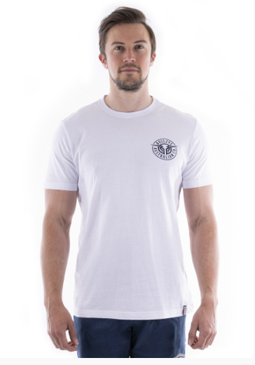 BCP1503002 Bullzye Mns White Tee