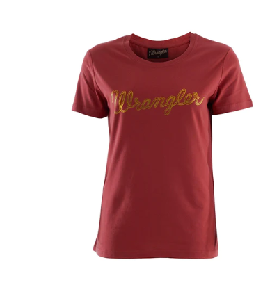 XCP2598969 Wrangler Wmns Lasso Rust Tee