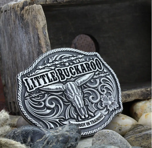 A6085 Montana Attitude "Little Buckarro Skull"