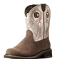 10029525 Ariat Wms Fatbaby Rose Gold Boots