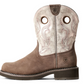 10029525 Ariat Wms Fatbaby Rose Gold Boots